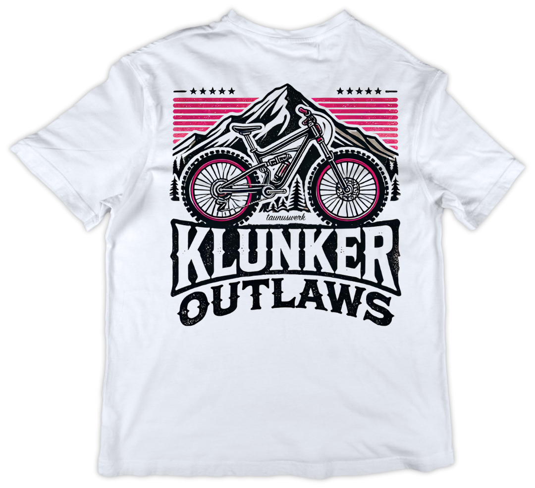 Klunker Outlaws Pink Hills T-Shirt