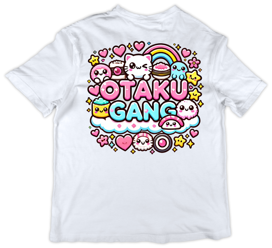 Otaku Gang Chibi Kawaii Style T-Shirt