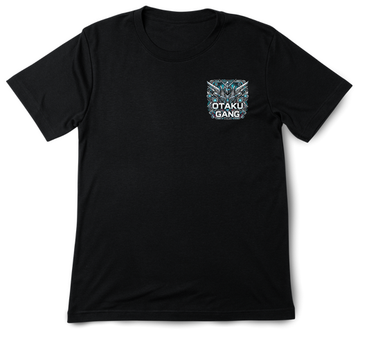 Otaku Gang Blue Mecha Style T-Shirt