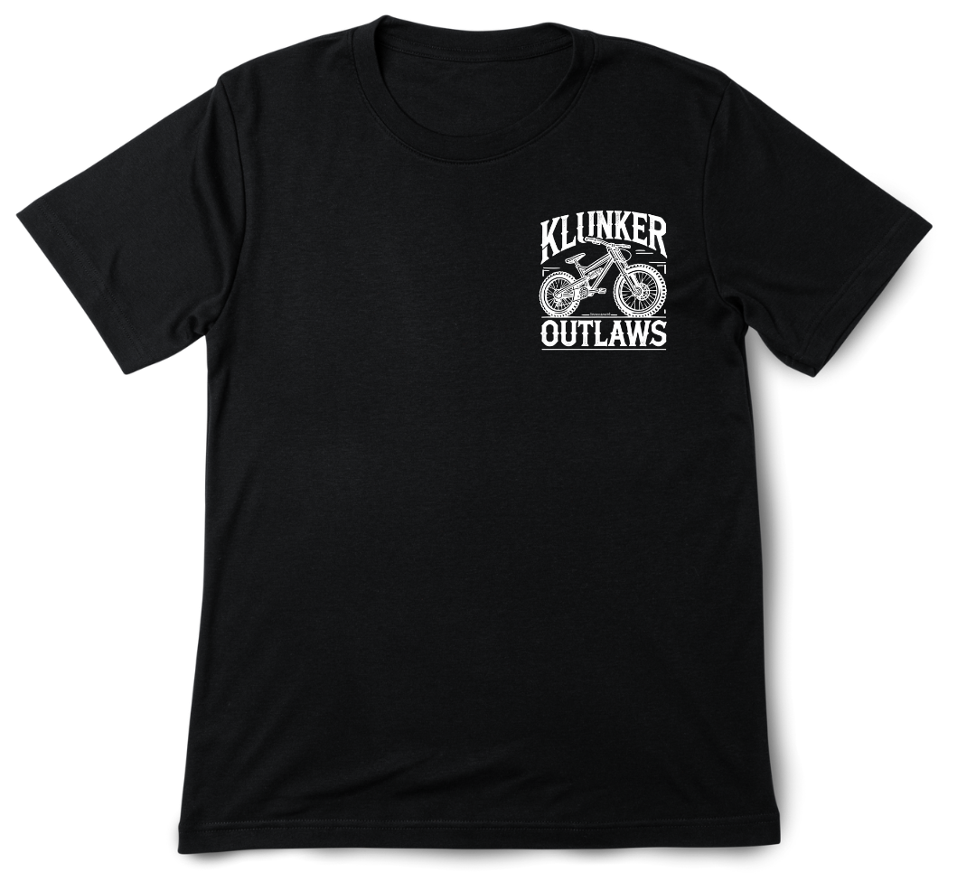 Klunker Outlaws Big Withe T-Shirt