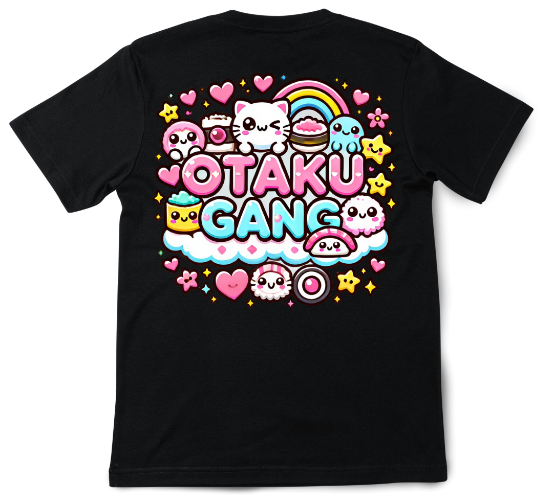 Otaku Gang Chibi Kawaii Style T-Shirt