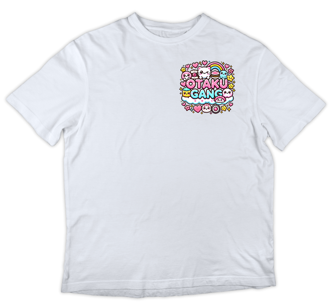 Otaku Gang Chibi Kawaii Style T-Shirt