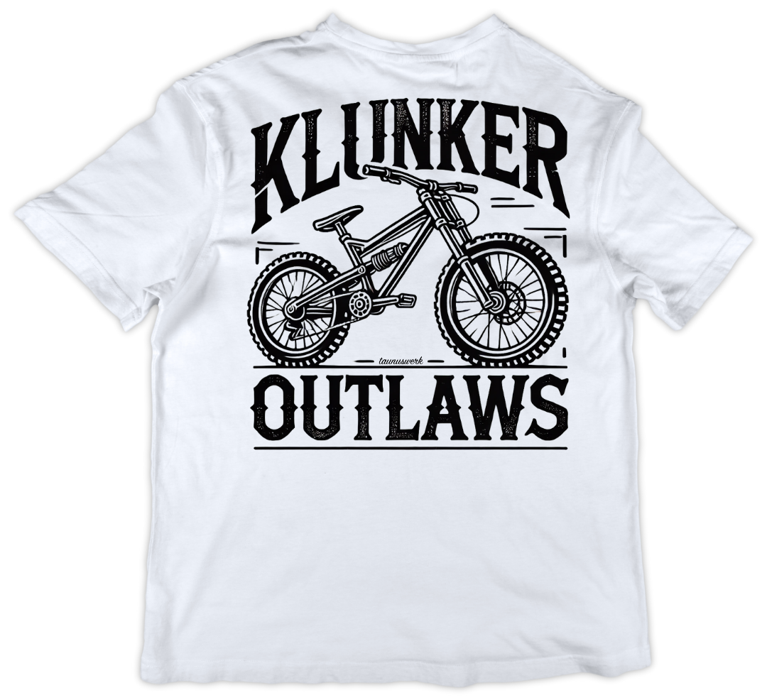 Klunker Outlaws Big Black T-Shirt
